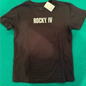 Rocky Black Kids Short Sleeve Tee